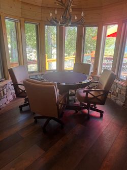 Poker- Bumper Pool - Dining Table