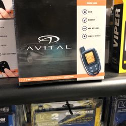 Avital Remote Start Alarm System On Sale Today For 149.99 