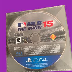 PS4 Game Used Perfect MLB The Show 15 Selling $5