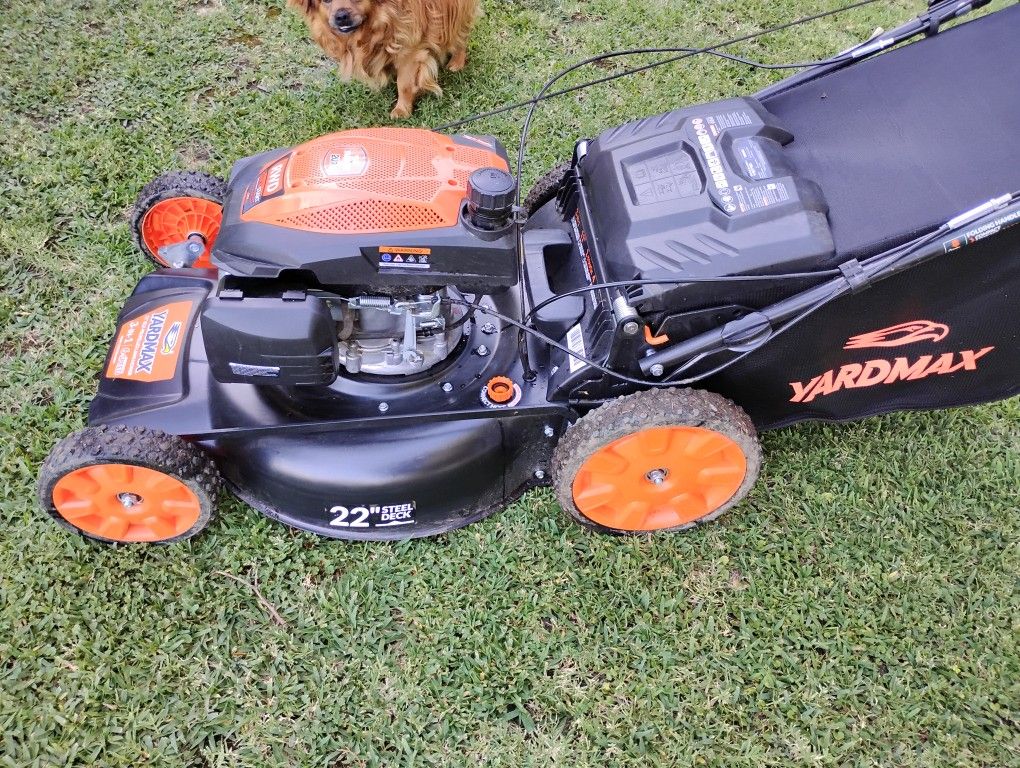 Yardmax 22 201cc Rear Wheel Drive Lawn Mower - Main Image