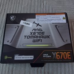 MSI MAG X670E Tomahawk WiFi Motherboard