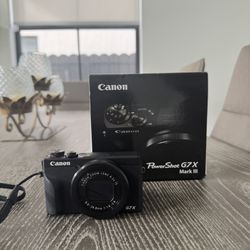 Canon G7X Mark iii