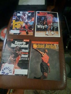 MICJAEL JORDAN VINTAGE MAGAZINES 