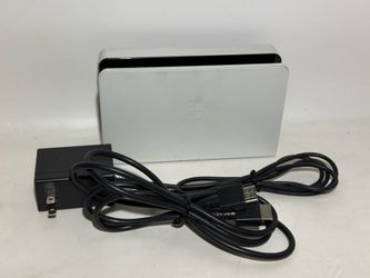Nintendo Switch White OLED Dock and Cables