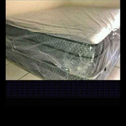 King size new thick pillow top bed can deliver 