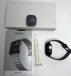 Apple Watch Ultra 2 49mm Titanium Case Bundle with Extras. Pristine condition!!