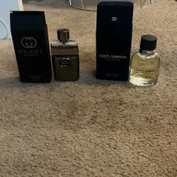 Gucci Guilty 1.6 FL. OZ \ DOLCE & GABBANA 2.5 Oz 