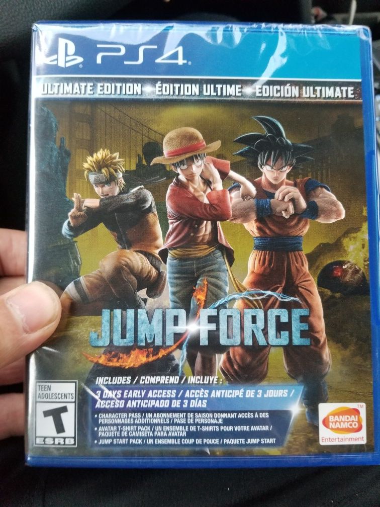 Jump force ultimate edition ps4