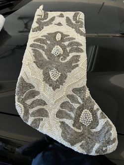 Christmas stocking with sequence