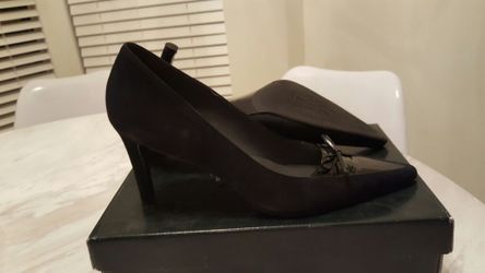 Ralph Lauren genuine suede and patent leather shoes