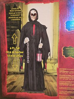 Halloween 6 ft Grim Reaper
