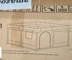 NEW Baby Playpen 120 x 120, Beige Brw