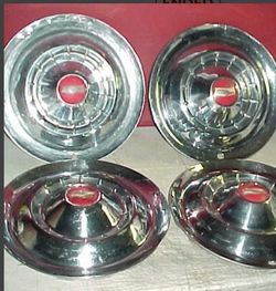1954 bel air hubcaps