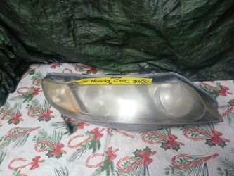 2006-08 Honda Civic Right Headlight Sedan