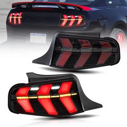 New  LED Tail Lights For Ford Mustang 2010 2011 2012 Rear Lamps Assembly 2PCS/Pair