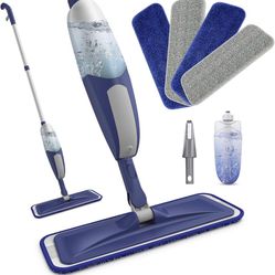 Brand New Spray Mops for Floor Cleaning - BPAWA Microfiber Floor Mop Flat Wet Mop Dry Dust Mop 