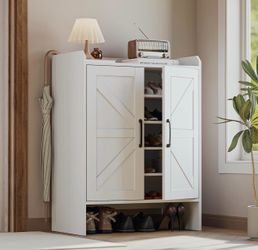 Shoe Cabinet with Doors