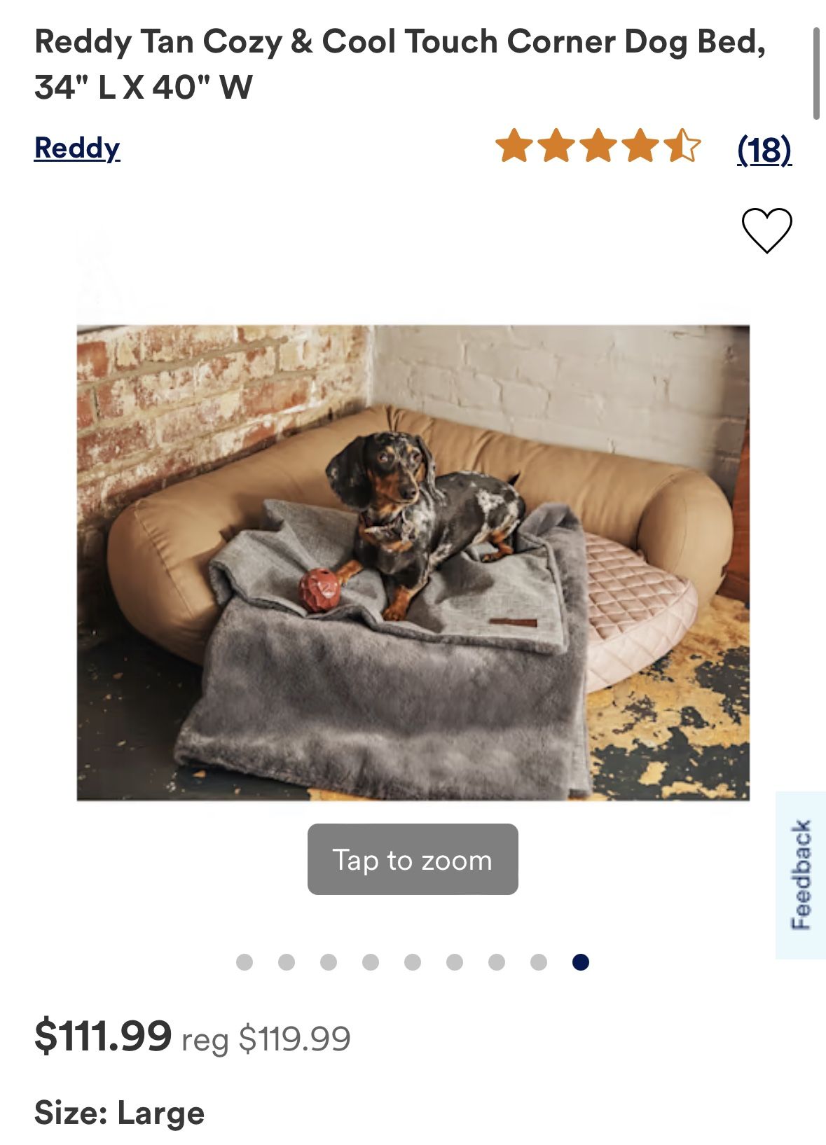 Dog Bed Brand New $60