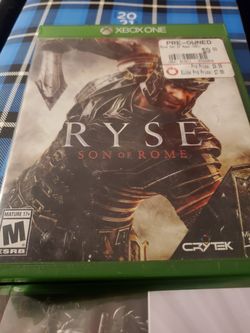 Xbox one Ryse son of Rome