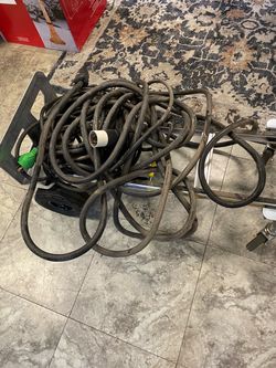 Black electrial cord and Generator