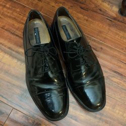 11 1/2 W Black Dress Shoe