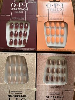 4 Sets OPI xPRESS/ON press-on nails