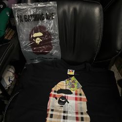 Burberry bape tee