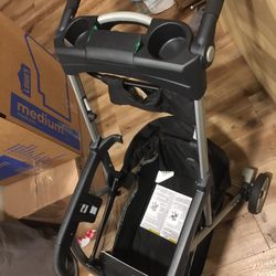 Stroller with a clip on Car Seat