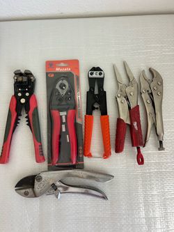 7-Piece Hand Tool Lot – Milwaukee, Corona, Muzata & More