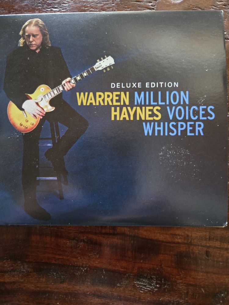 Warren Haynes Million Voices Whisper Deluxe 2 CD