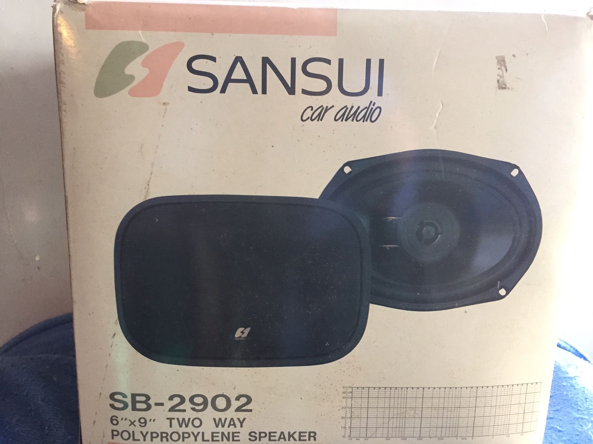 Sansui car audio speakers