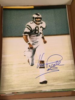 Vince Papale autographed 16x20 photo