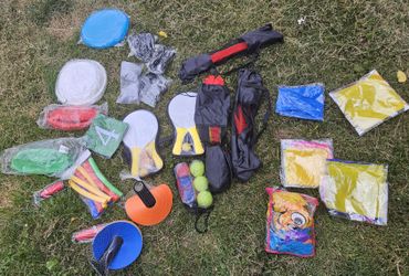 Big Lot Of Youth Outdoor Sports Toys Balls Games