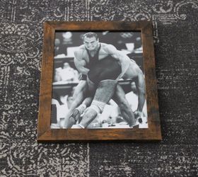 Framed Vintage Photo Print - Aleksandr Karelin Olympic Wrestling Sports Legend Art (8x10)