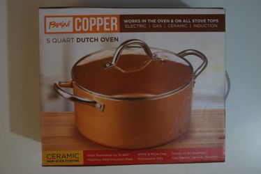 Parini Copper 5 Quart Dutch Oven