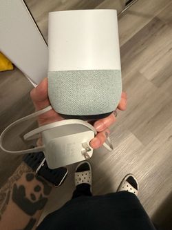 Google Home Smart Speaker, Grey