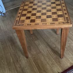 Checkers/chess Table