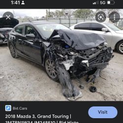 2018 2017 2016 2015 2014 Mazda 3 For Parts Doors No Front Parts