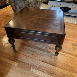 4 Drawer Table With Small Table Included