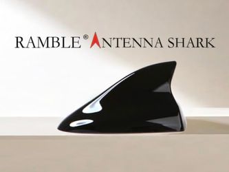 Ramble Shark Fin Antenna Cover (Advanced Style, Black)