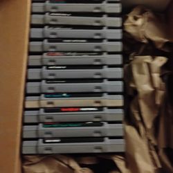 Super Nintendo SNES Games Collection Bundle Lot Game Cartridges 