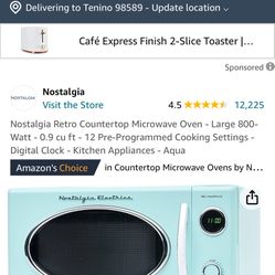 Nostalgic Microwave 