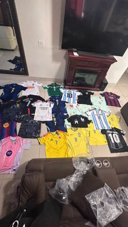 Soccer jerseys