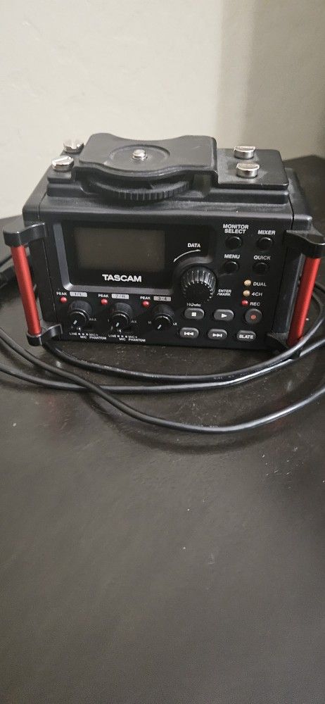 TASCAM 4-Channel Portable Audio Recorder/Pre Amp