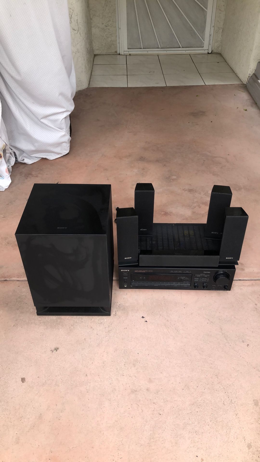 Sony Receiver Bluetooth Home Theater Speakers .