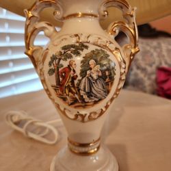 MID-CENTURY  LAMP, PORCELAIN / CERAMIC 