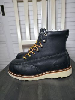 Duradero Rutland Moc Steel Toe Work Boots 2610 Men's Size 8 D and 8 EE