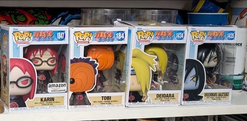 Funko Pop Naruto Shippuden Set of 4