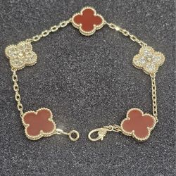 New Van Cleef 24 Pieces Of Diamond Bracelet 