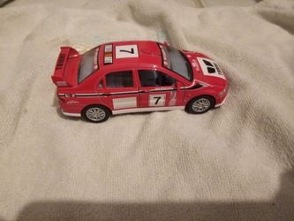Mitsubishi Lancer Evo Rally Art Die-Cast Model Car